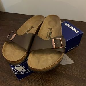 Birkenstock Madrid Sandals Brown EU 40 US L 9 New